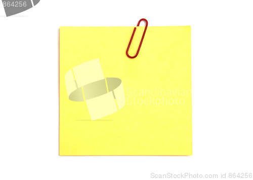 Image of Yellow notepaper