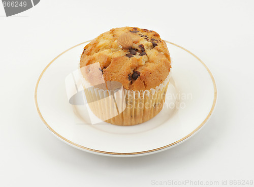 Image of chocolate chip muffin