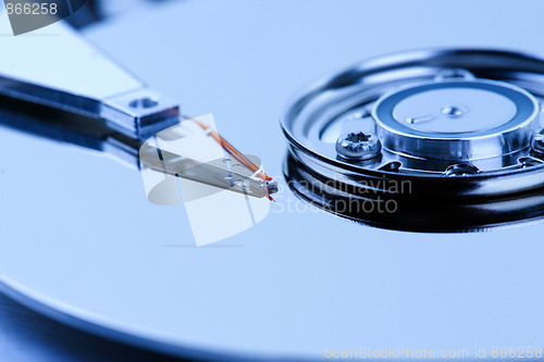 Image of computer hard drive