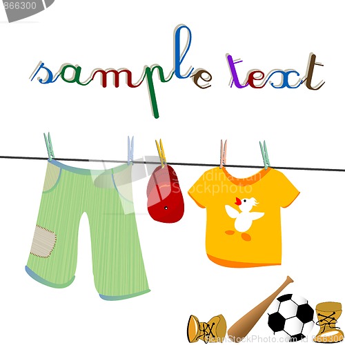 Image of  clothes and toys