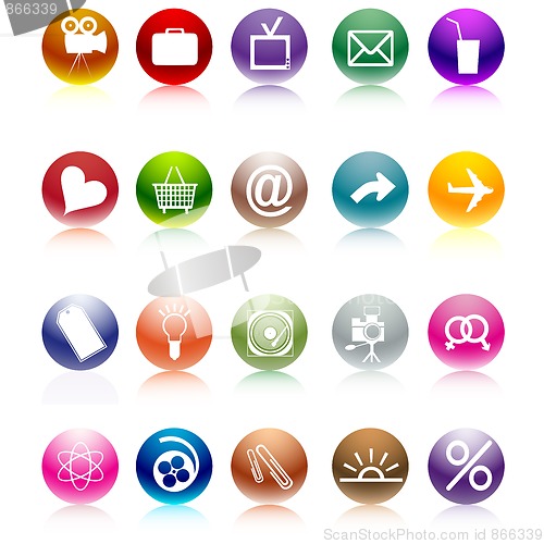 Image of Web buttons