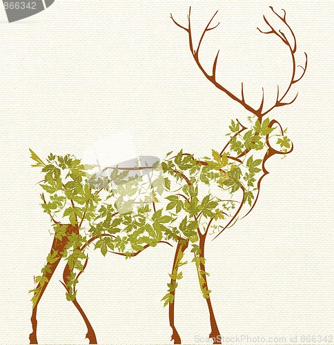 Image of Stylized deer 