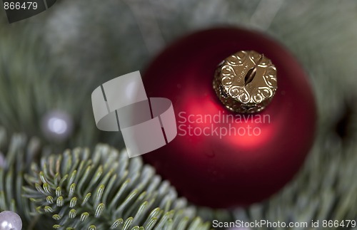 Image of Christmas bauble Advent decoration