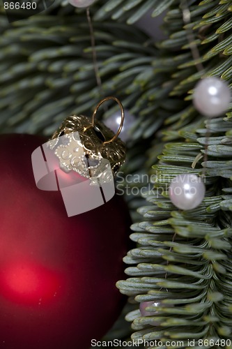 Image of Christmas bauble Advent decoration