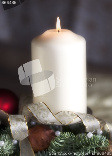 Image of Candle Advent decoration