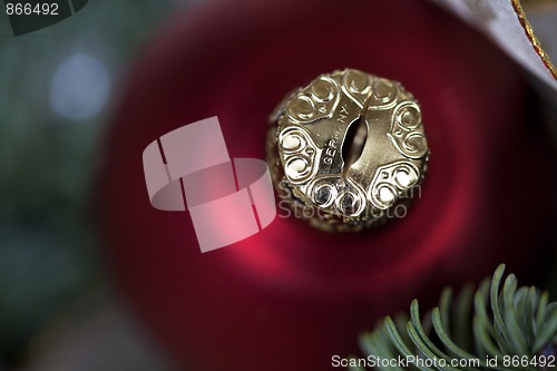 Image of Christmas bauble Advent decoration