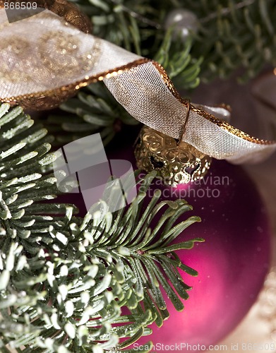 Image of Christmas bauble Advent decoration