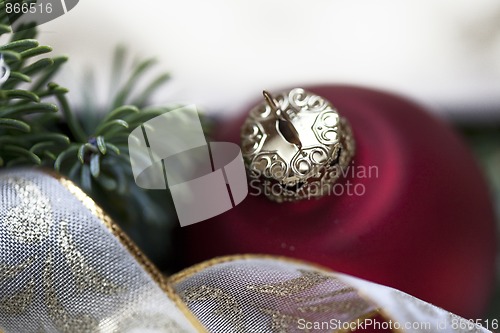 Image of Christmas bauble Advent decoration