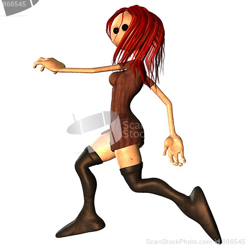 Image of Running Girl