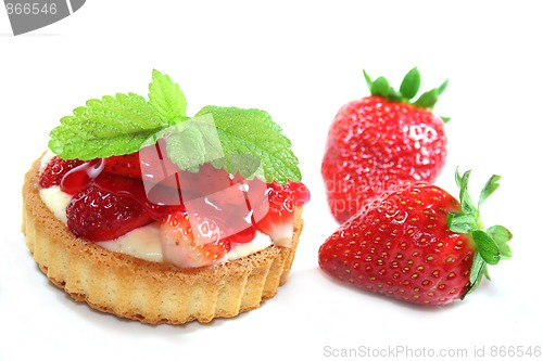 Image of strawberry tart