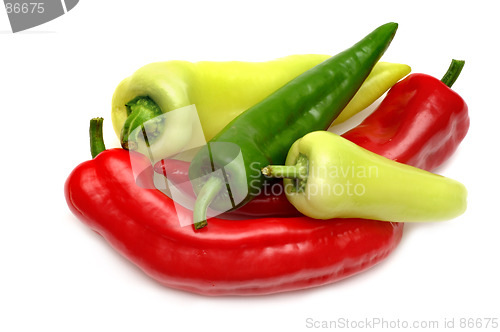 Image of Colorful peppers