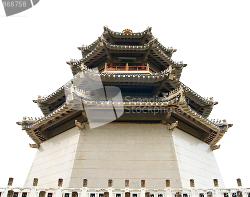 Image of Pagoda. Traditional Chinese Temple