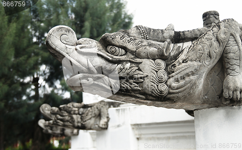 Image of Asian Sculpture Dragon