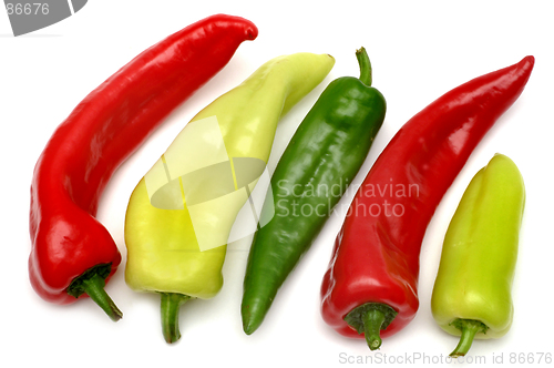 Image of Colorful peppers