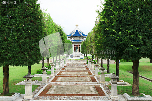 Image of Pagoda. Traditional Chinese Temple