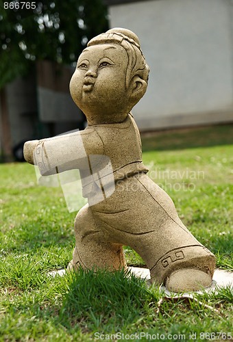 Image of Funny traditional Thai garden sculpture