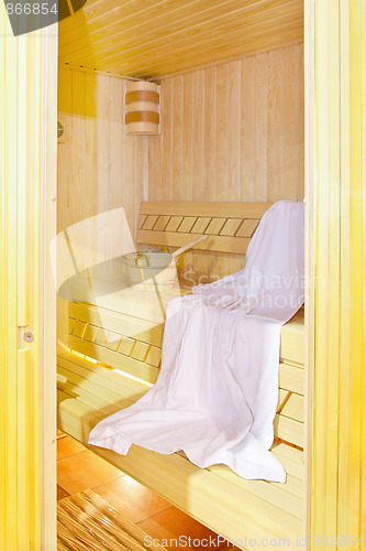 Image of Inside sauna