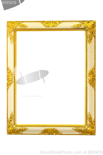 Image of Golden mirror