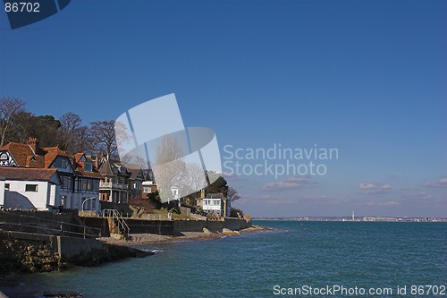Image of Village next to sea