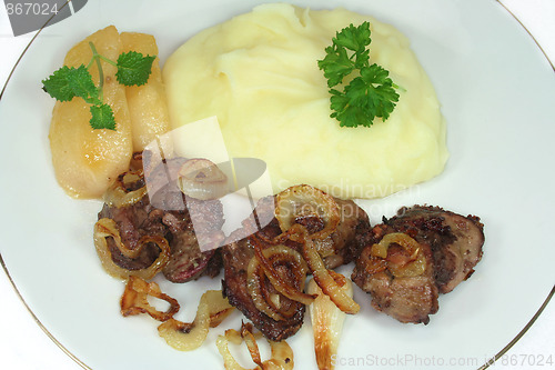 Image of fried liver