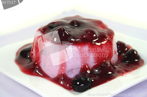 Image of Blueberry dessert