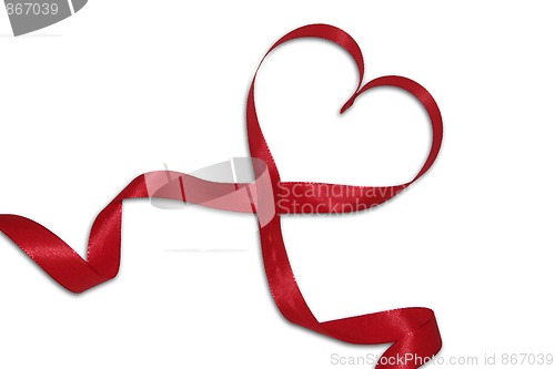 Image of Heart of a red bow