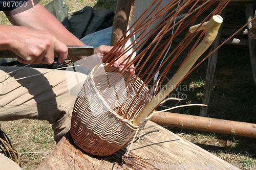 Image of Willow basket weavers