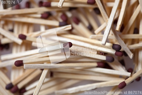 Image of Pile of Matches