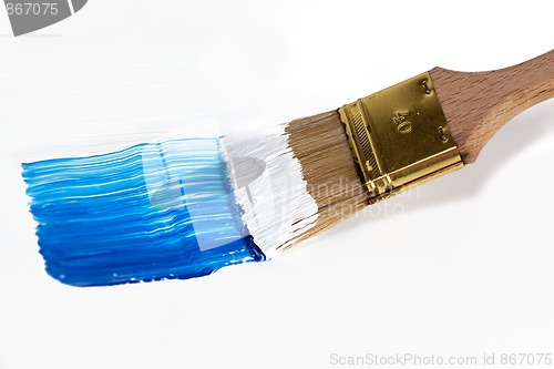 Image of Brush with Acryl Color