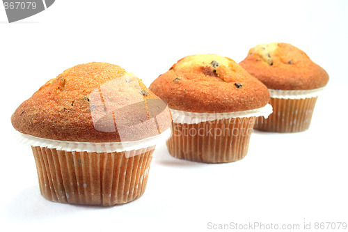 Image of Muffins with chocolate chips