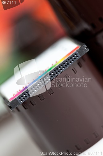 Image of Old camera film strip