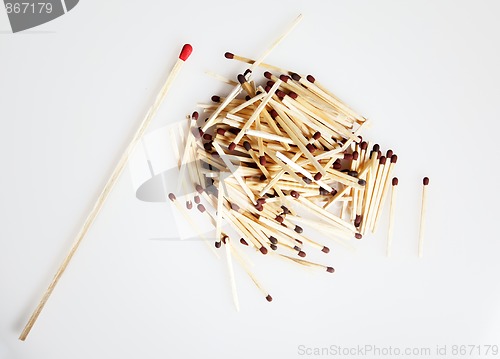 Image of Pile of Matches