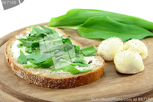 Image of Wild Garlic Bread