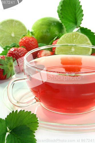 Image of Strawberry-lime tea