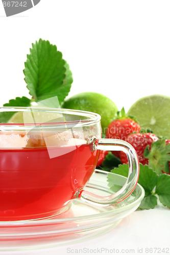 Image of Strawberry-lime tea