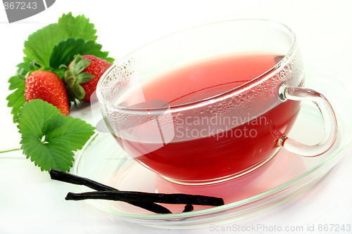 Image of Strawberry-vanilla-tea