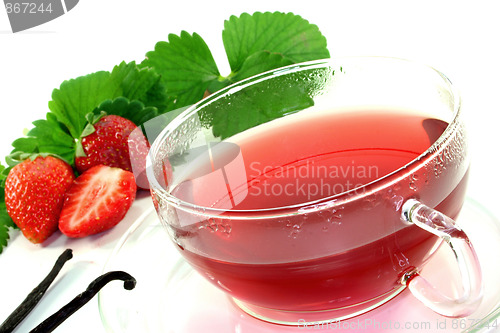 Image of Strawberry-vanilla-tea