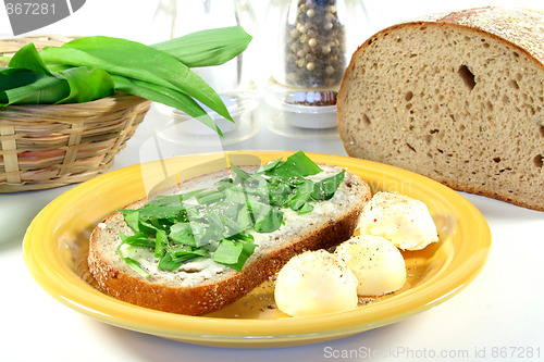 Image of Wild Garlic Bread