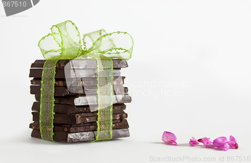 Image of Stack of Chocolate