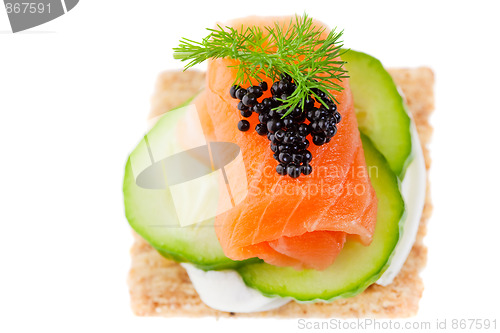 Image of Salmon canape