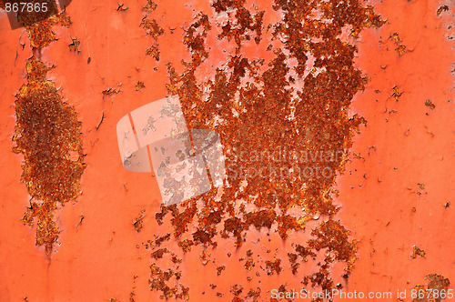 Image of Rusty iron. Texture