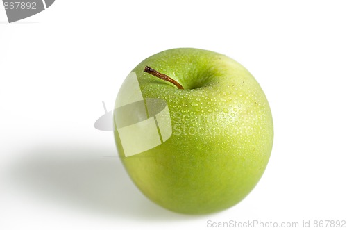 Image of Green Apple isolated on white