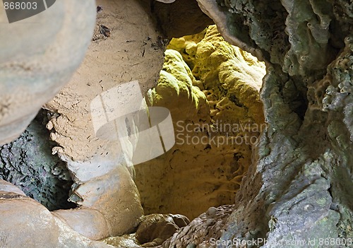 Image of Inside a cave