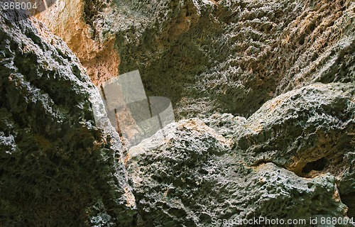 Image of Inside a cave