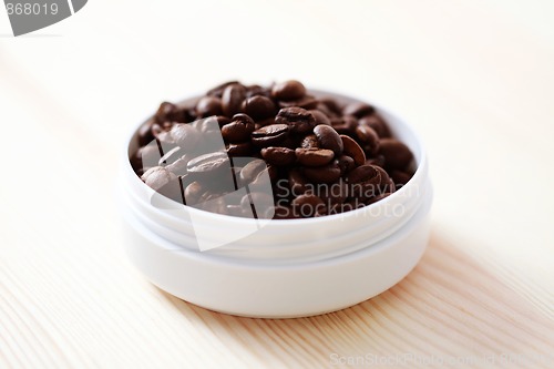 Image of coffee face cream