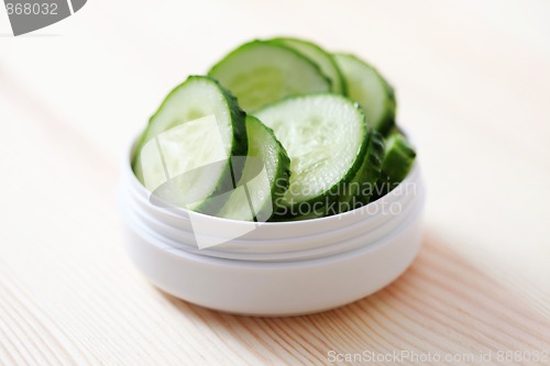 Image of cucumber face cream