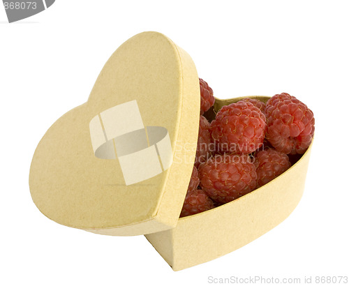 Image of Raspberry heart