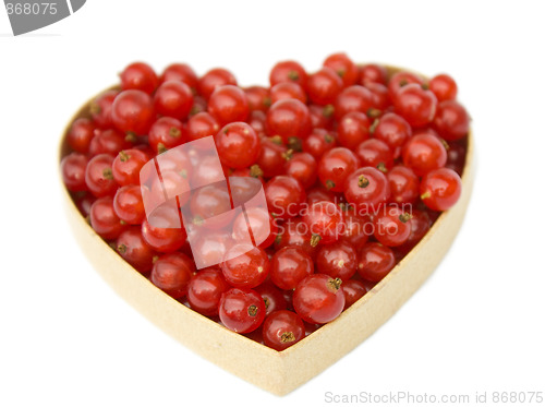 Image of Redcurrant heart