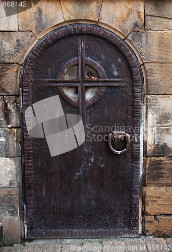 Image of Old Metal Door