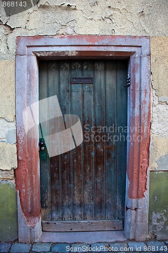 Image of Old wooden door